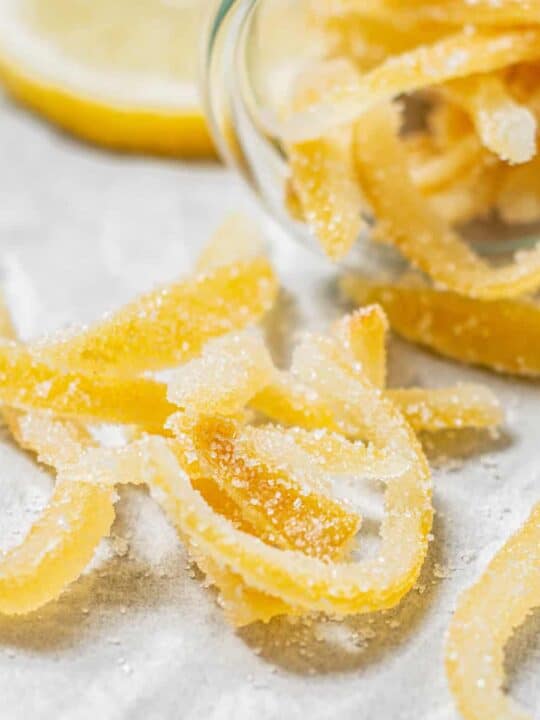 recipes with candied lemon peel