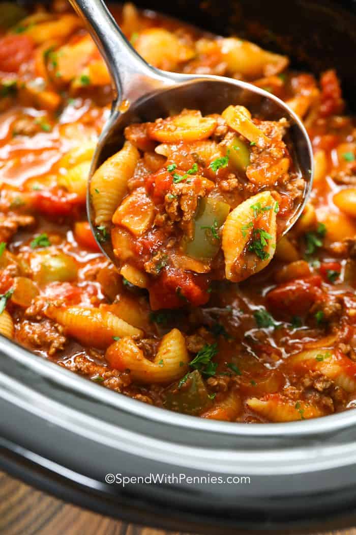 crock pot goulash recipe