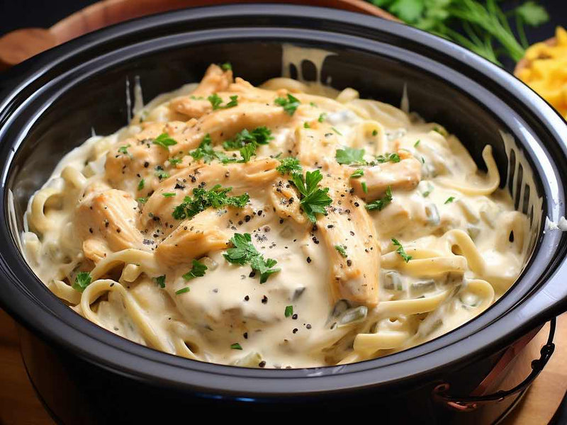 chicken fettuccine alfredo recipe with jar sauce