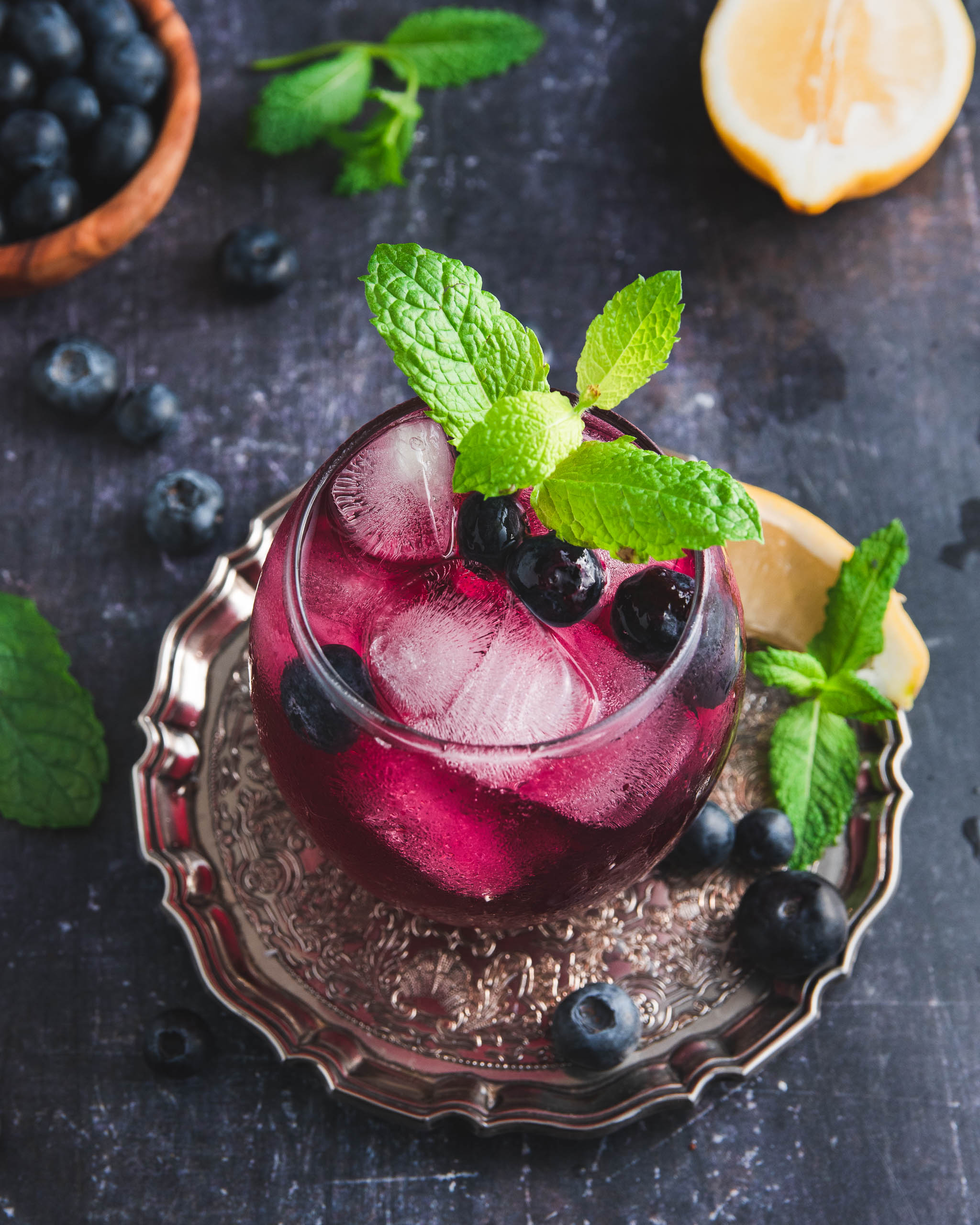 blueberry cocktail recipe