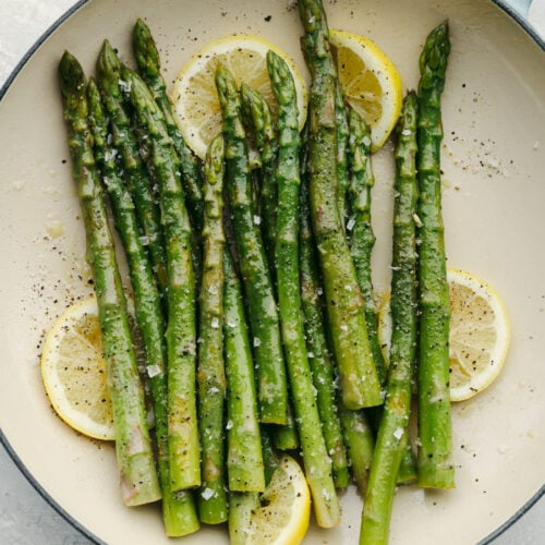 steam asparagus recipes