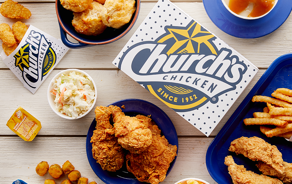 church's chicken family meal