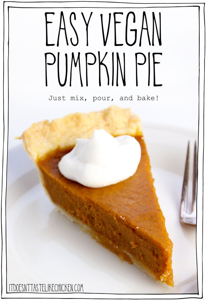 recipe for dairy free pumpkin pie