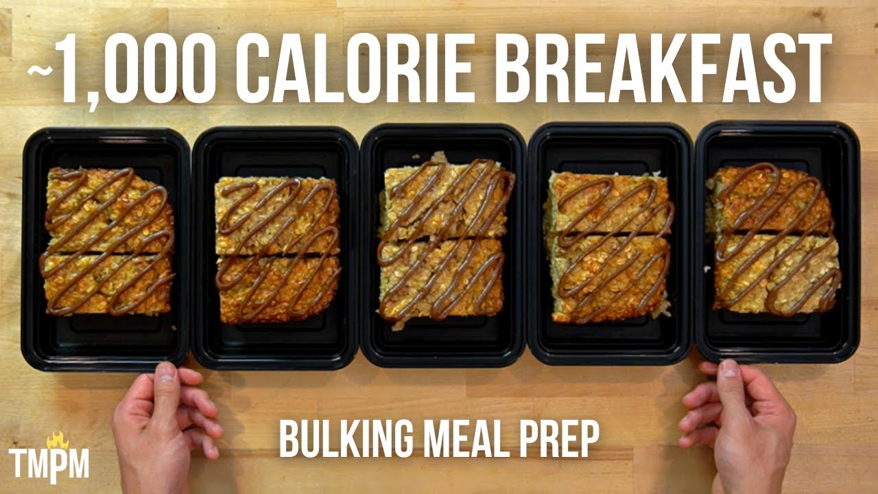 breakfast meals for bulking