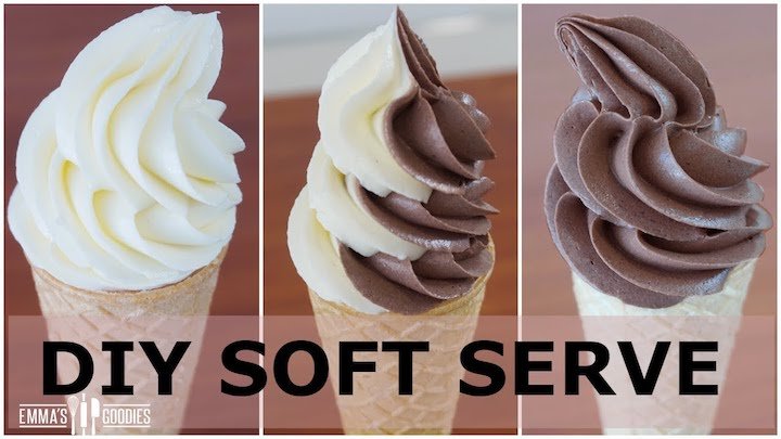 soft serve ice cream recipe for machine