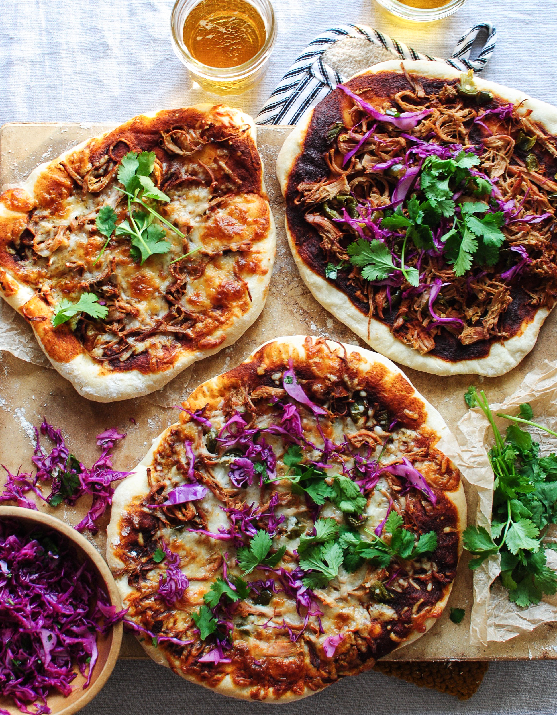 recipe for pulled pork pizza