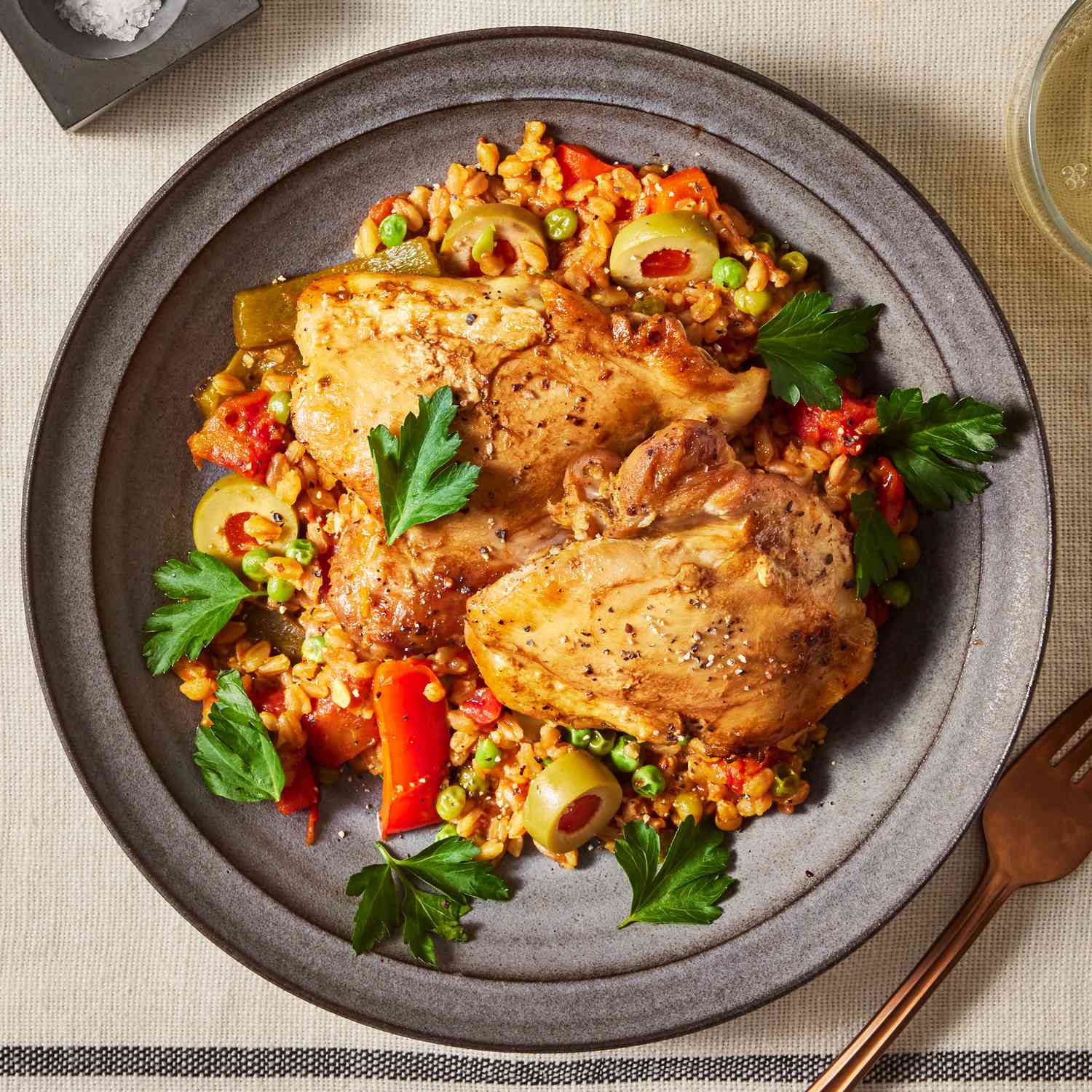 chicken farro recipe