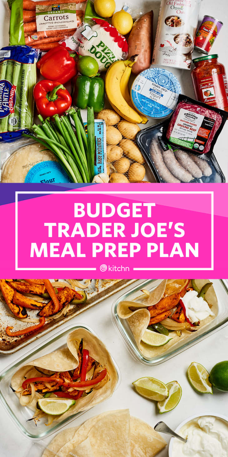 trader joe's budget meal plan
