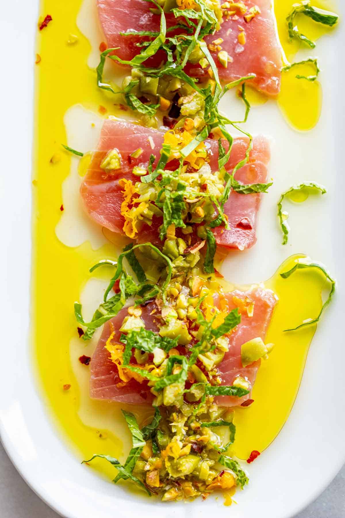 tuna crudo recipe
