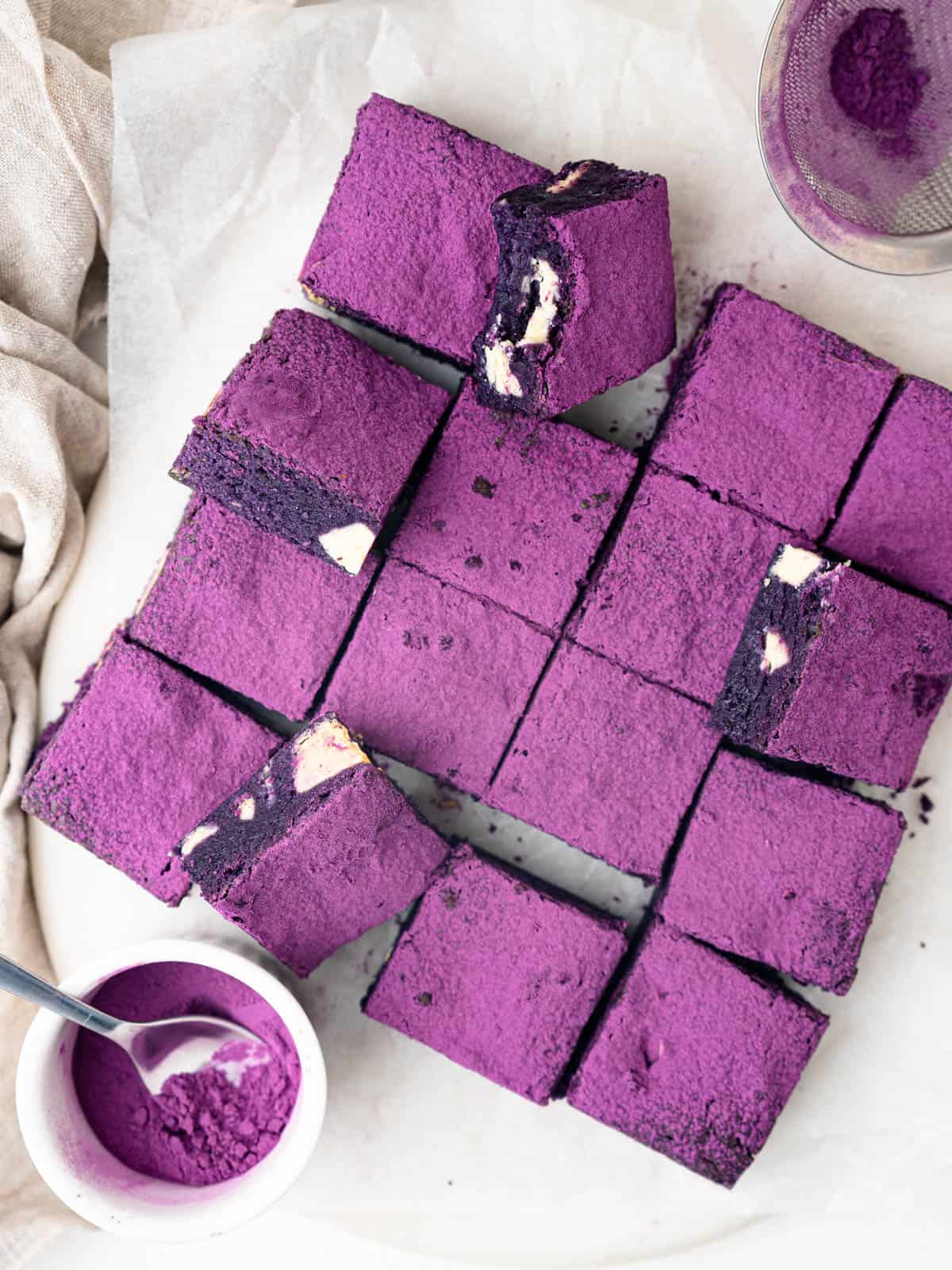 ube brownie recipe