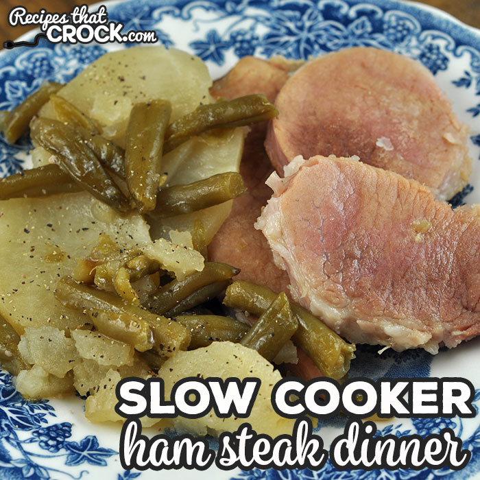 ham steak crock pot recipe