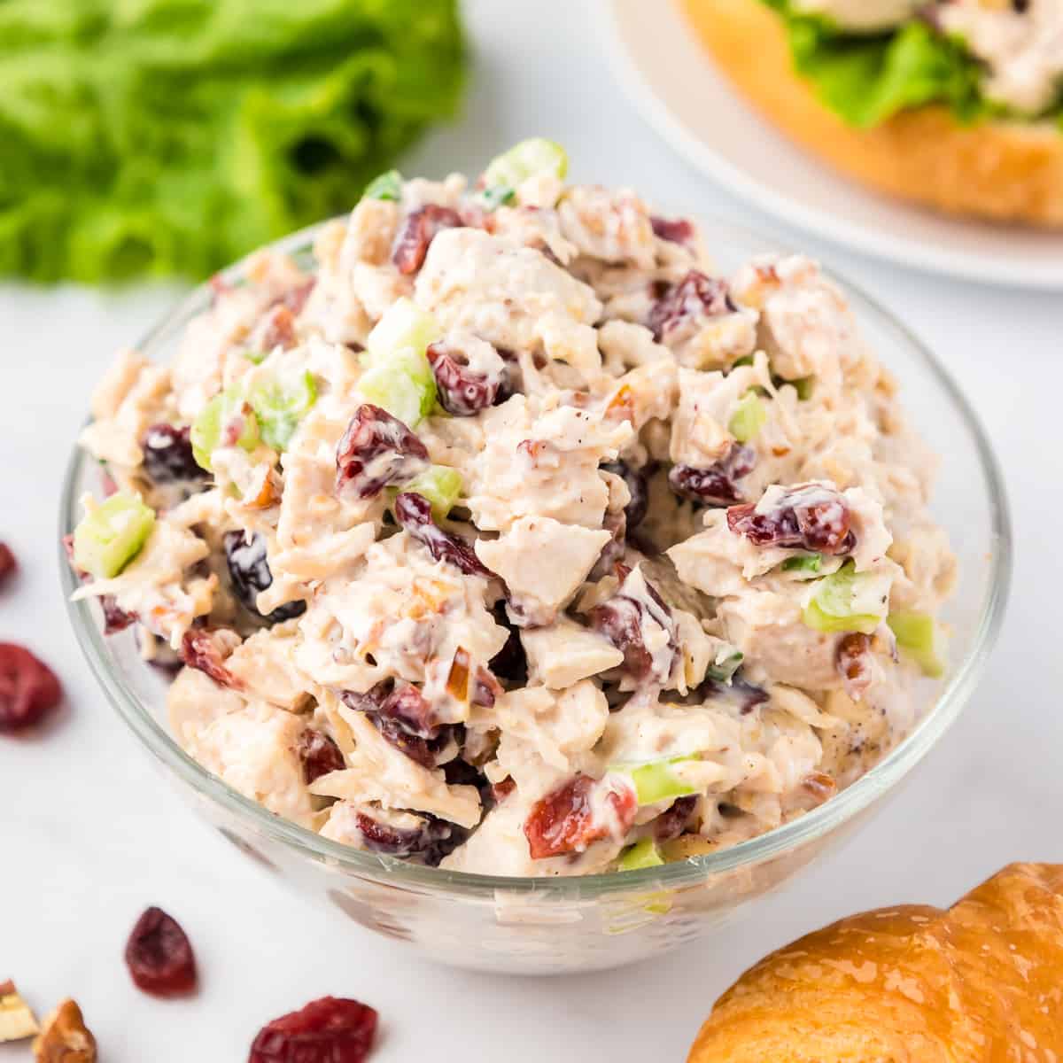 chicken salad recipe with cranberries and pecans