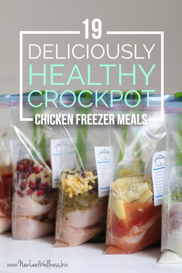 chicken freezer meals for crockpot