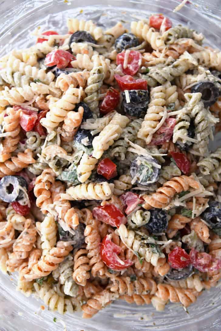 tri color pasta recipe ideas