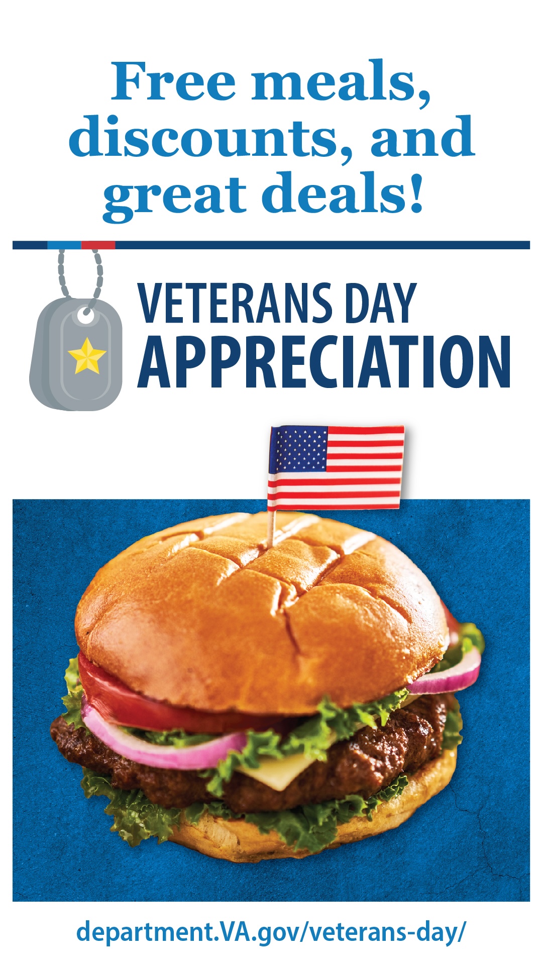 veterans day atlanta free meals