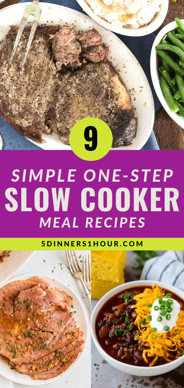 1 hour slow cooker meals