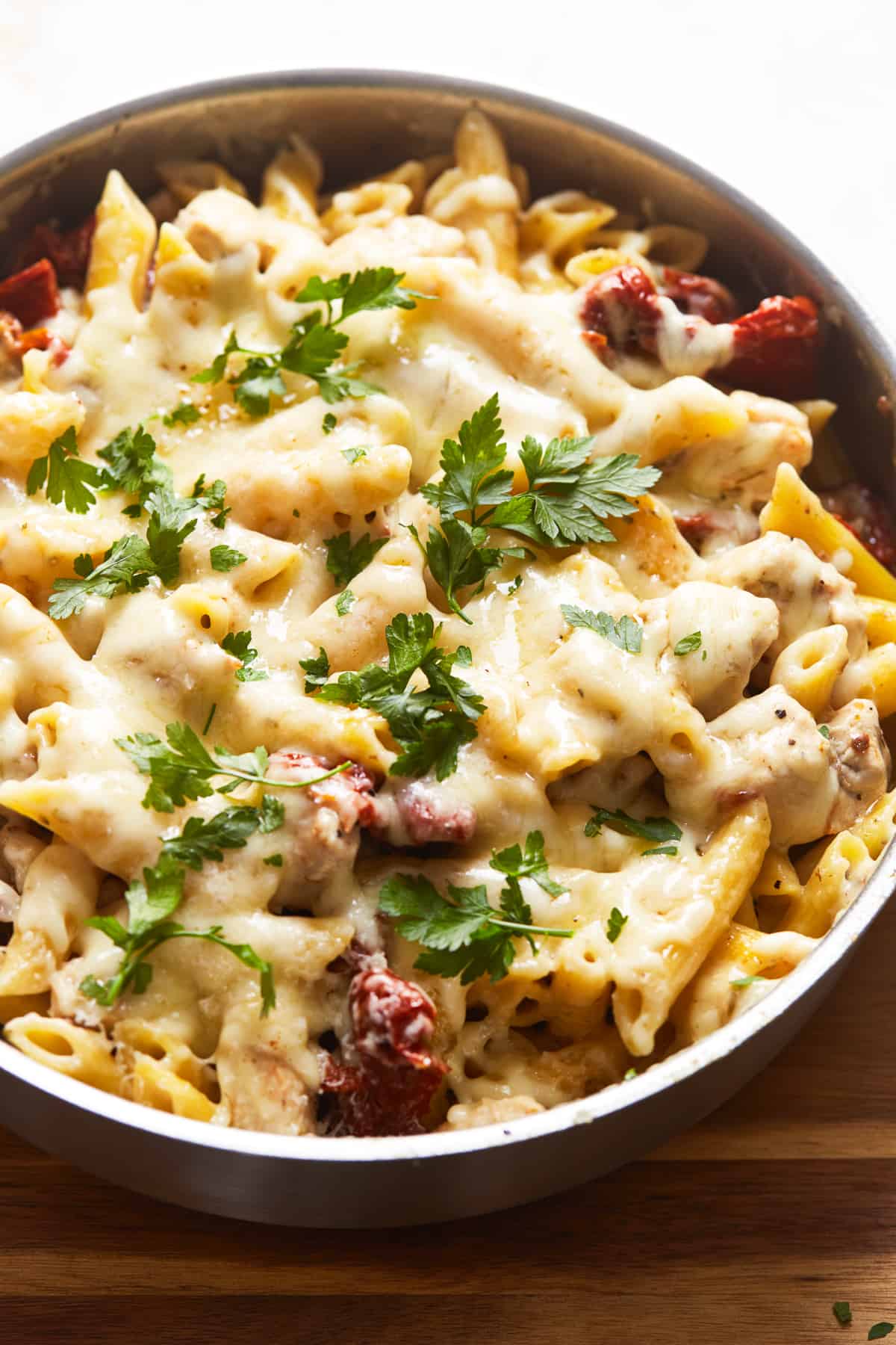 chicken fettuccine alfredo recipe with jar sauce