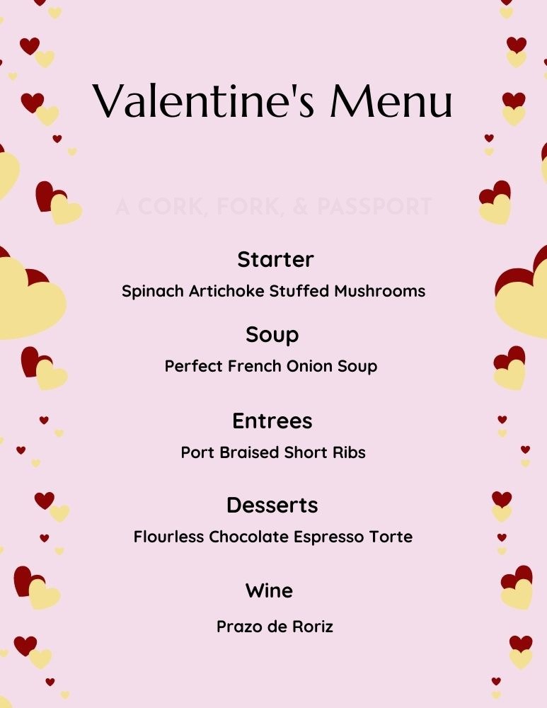 four course meal ideas