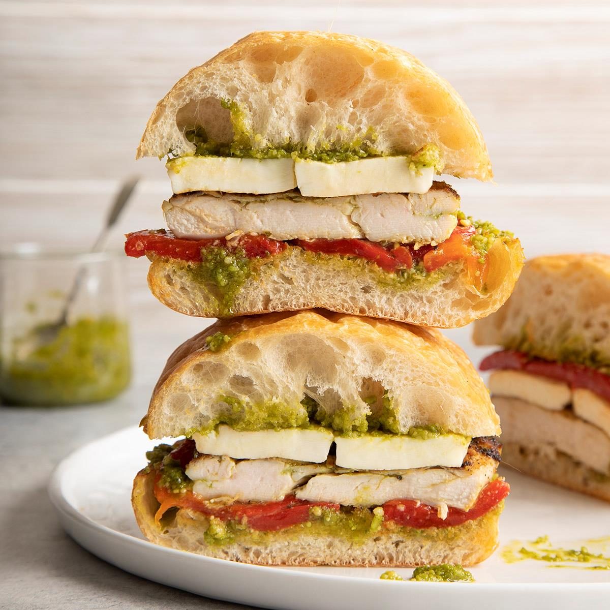 sandwiches with pesto recipes