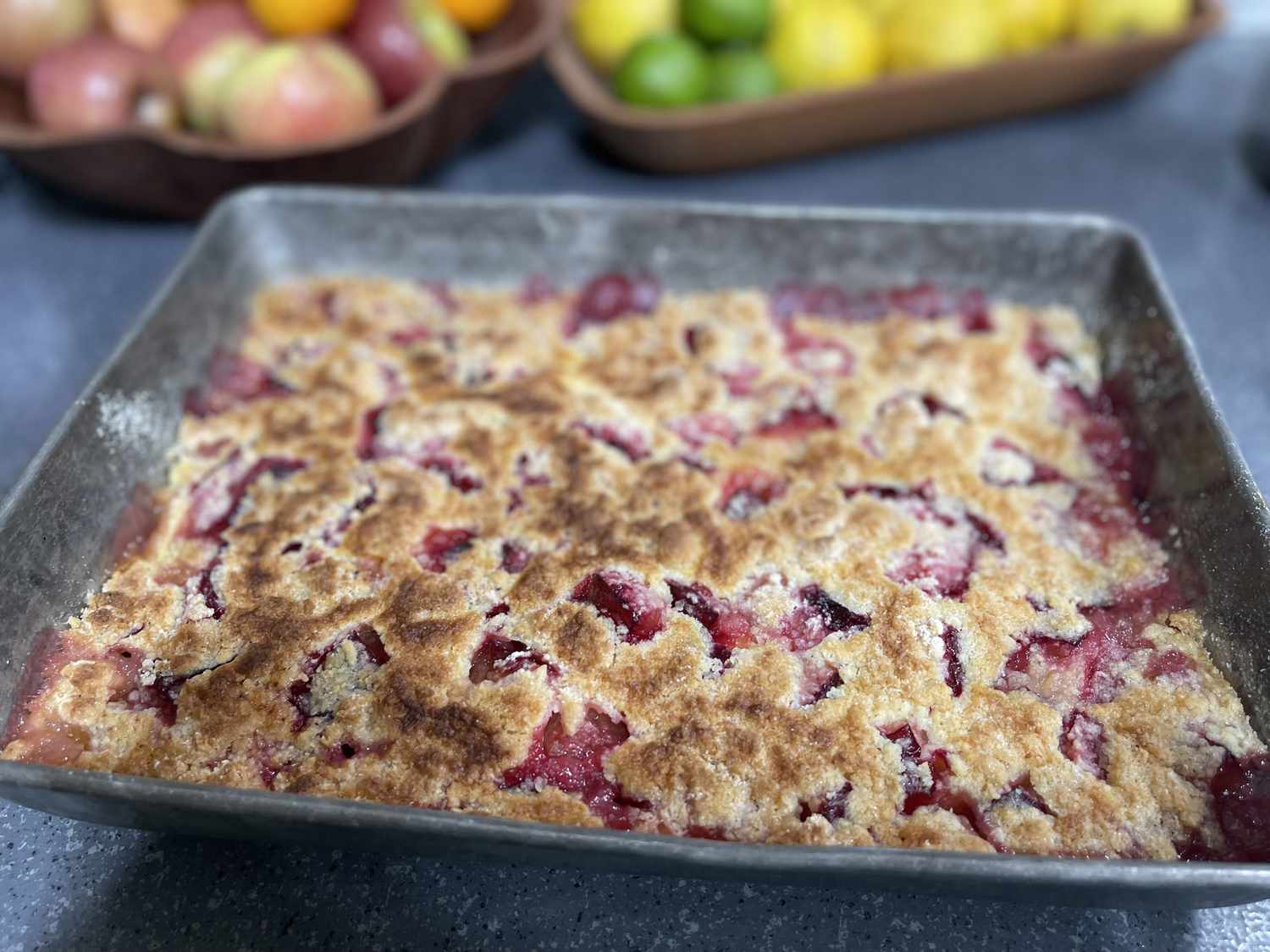 recipe plum crisp