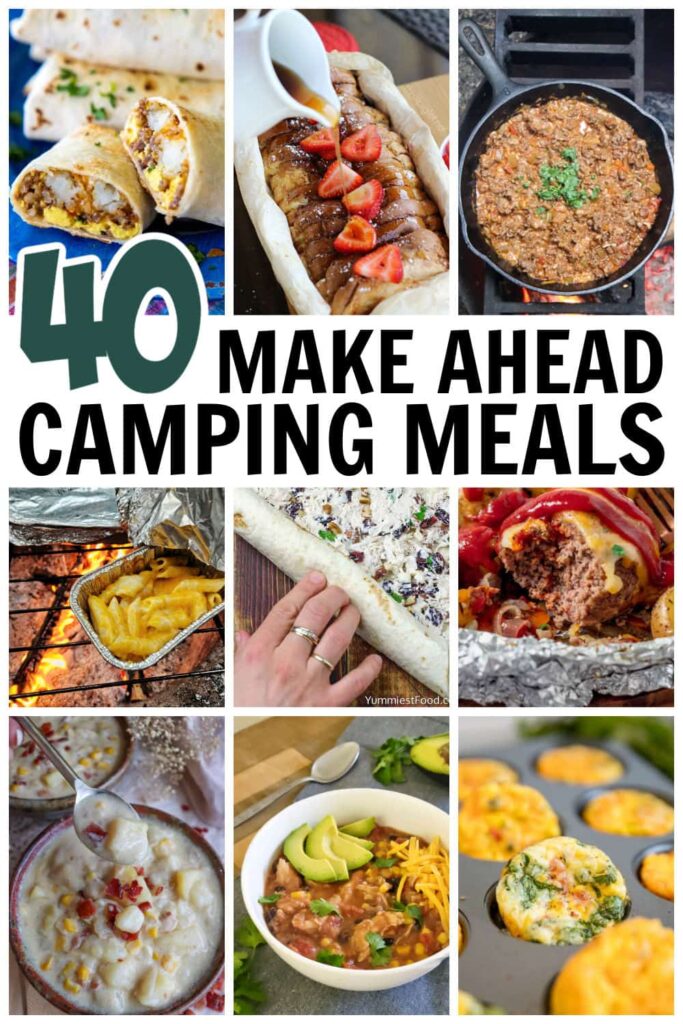 prep camping meals