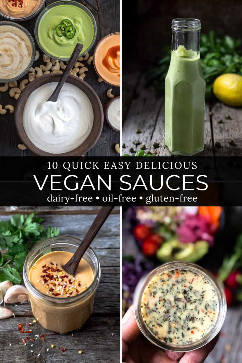 vegan sauce recipes