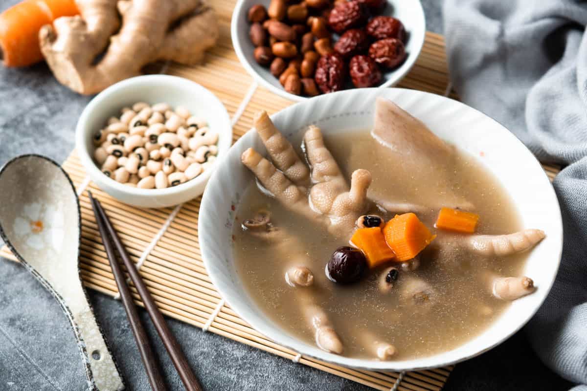 chicken feet soup recipe