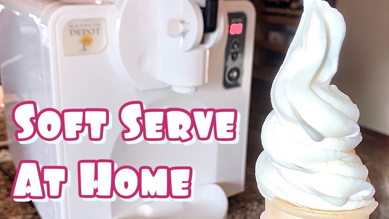 soft serve ice cream recipe for machine