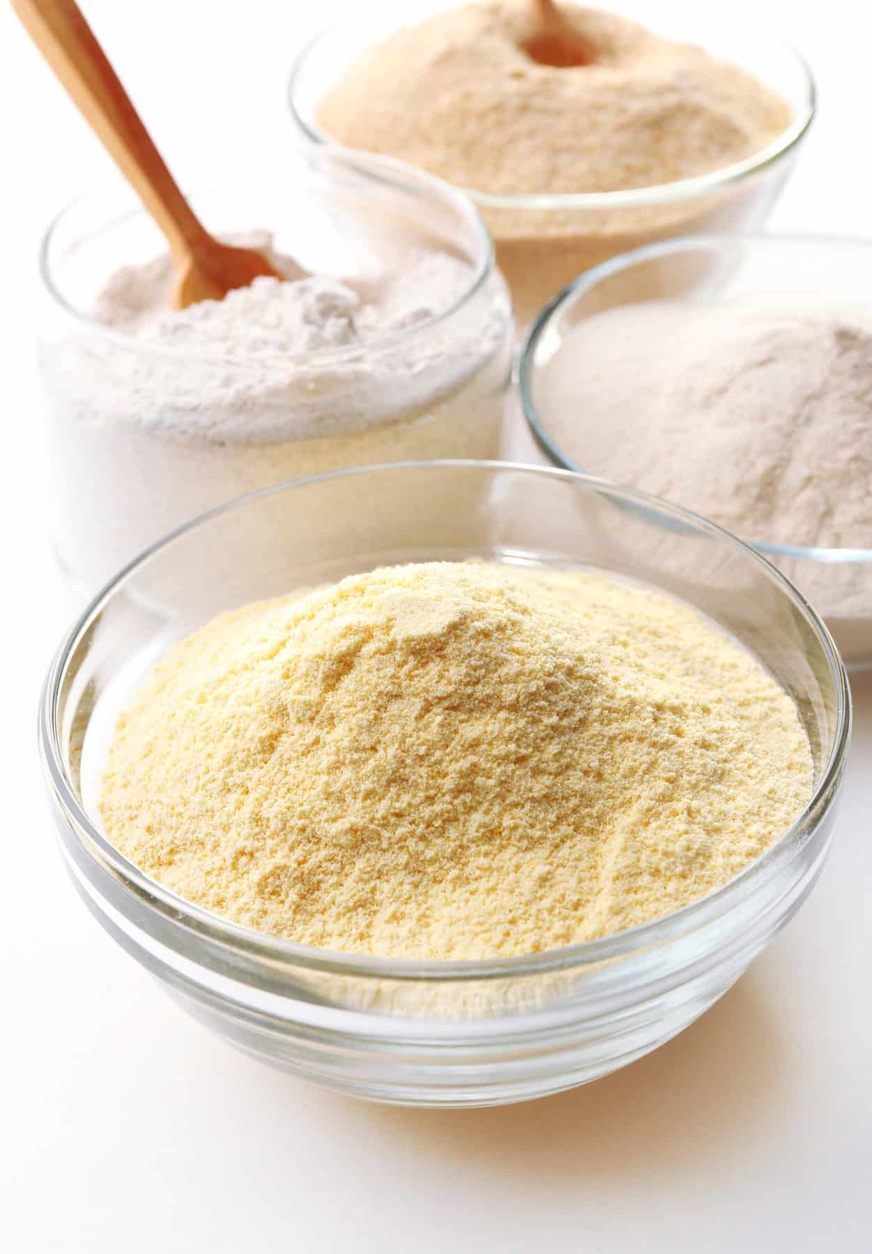 can you use corn meal instead of flour