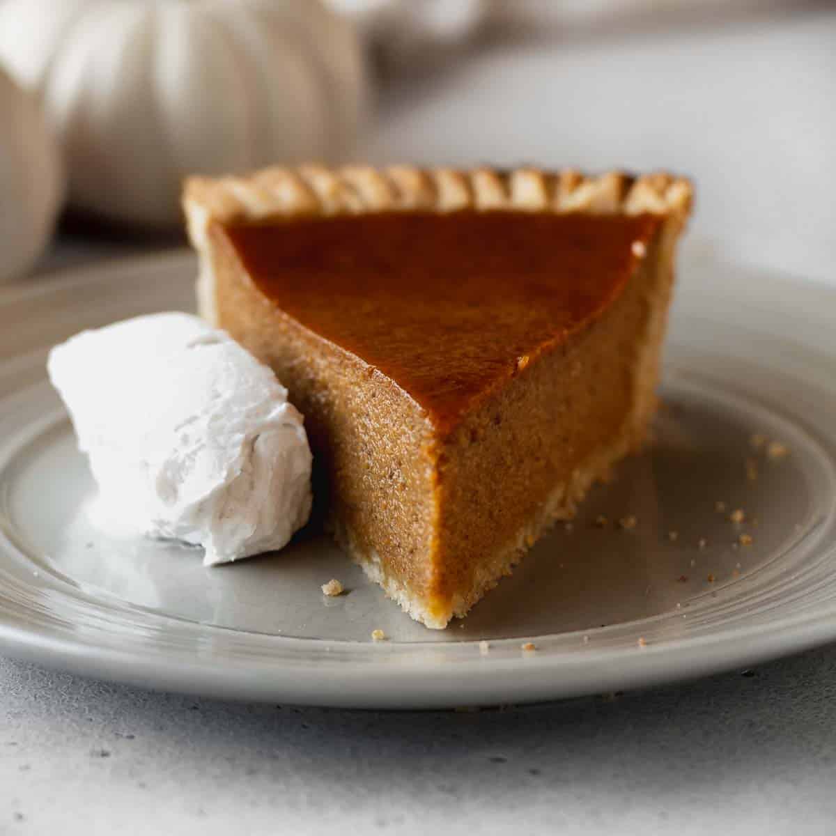 recipe for dairy free pumpkin pie