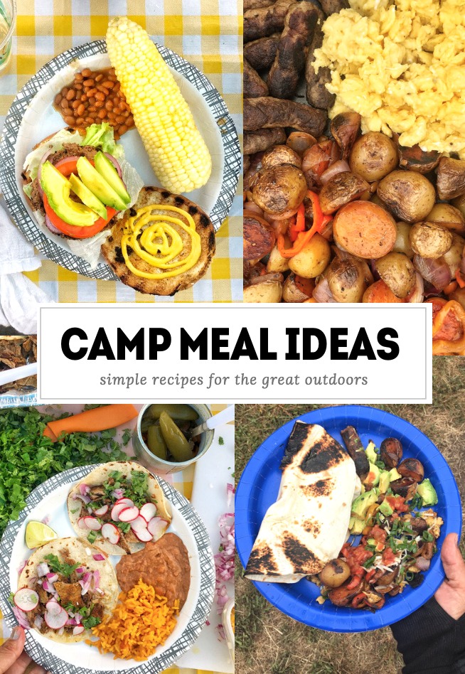 ideas for camping meals