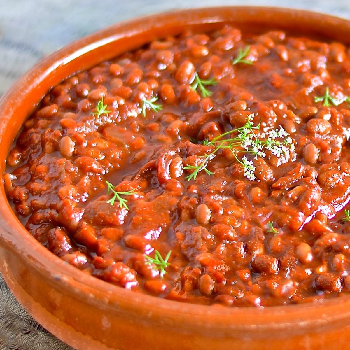 vegetarian baked beans recipe
