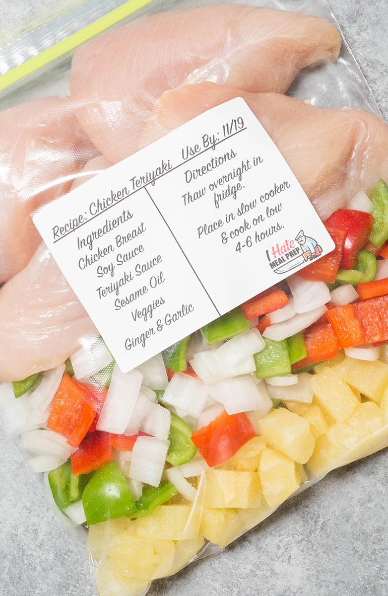 chicken freezer meals for crockpot