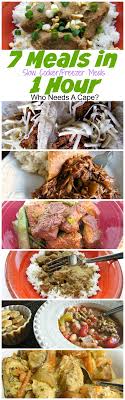 1 hour slow cooker meals