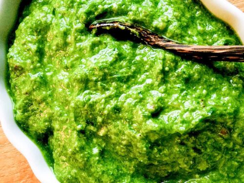 ramp pesto recipe