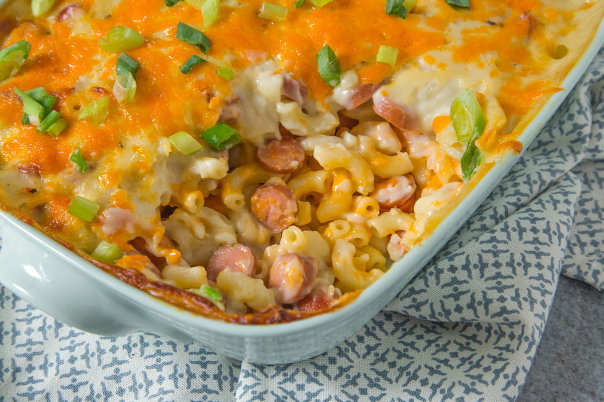 hot dog casserole recipe
