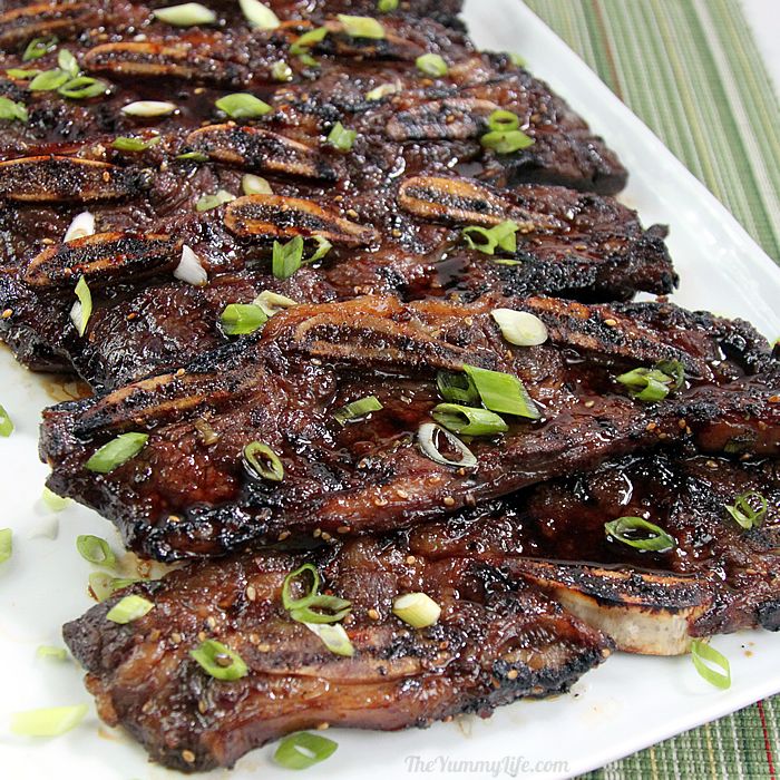 thin cut beef short ribs recipe
