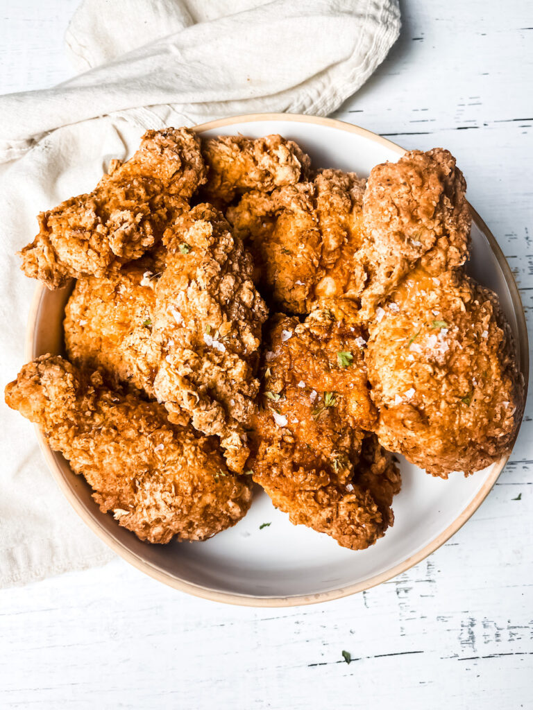 chicken fried chicken recipe without buttermilk