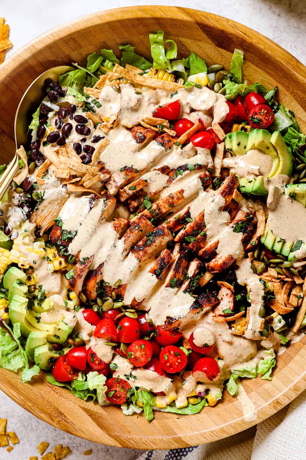 southwestern chicken salad recipe