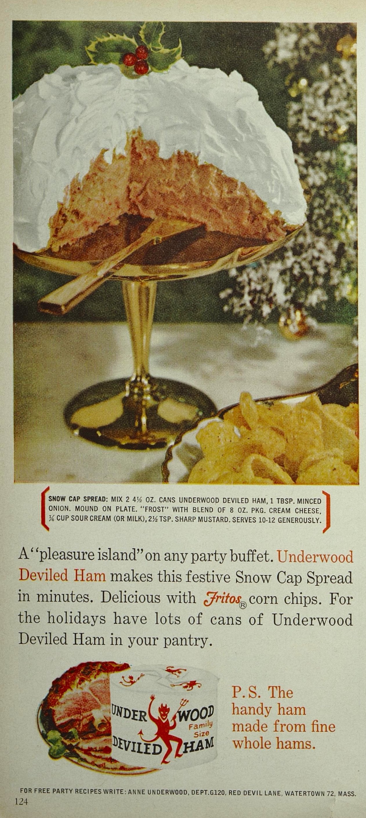 best recipe for underwood deviled ham spread