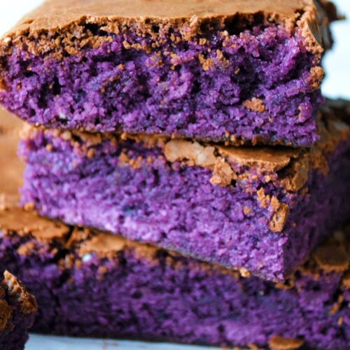 ube brownie recipe
