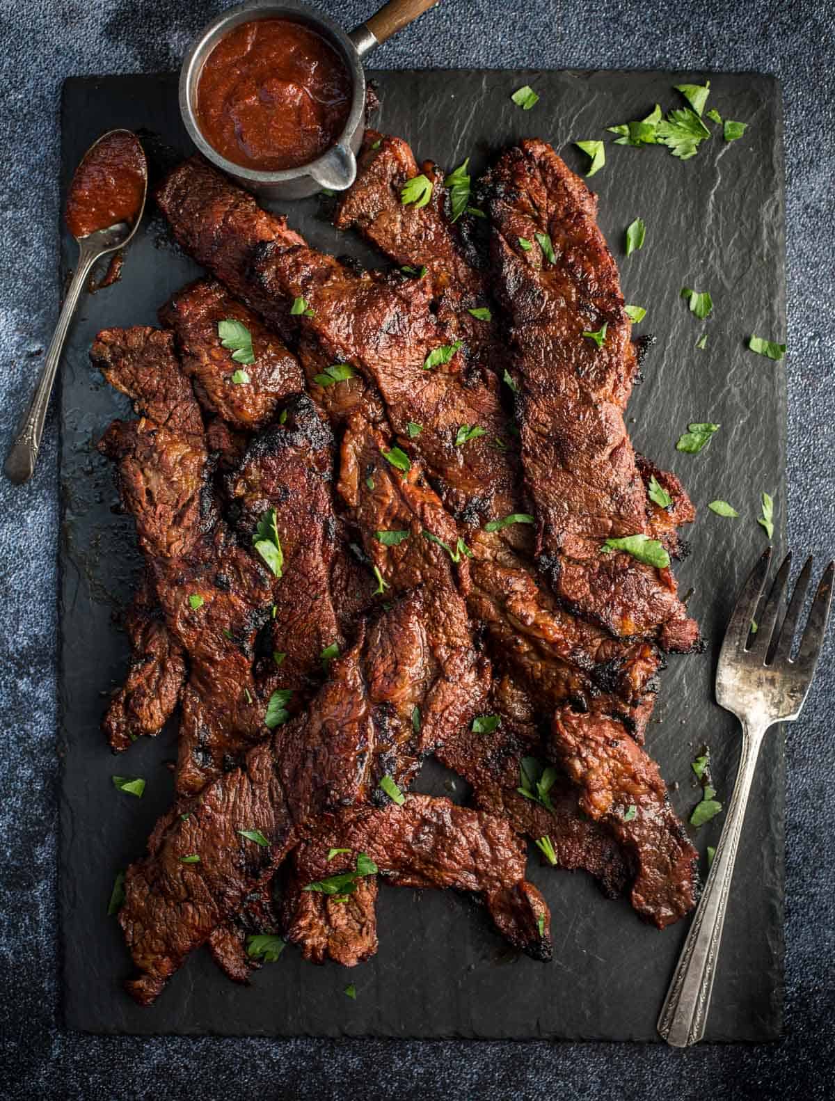 thin cut beef short ribs recipe