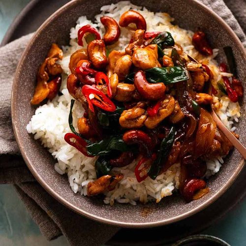 thai cashew nut chicken recipe