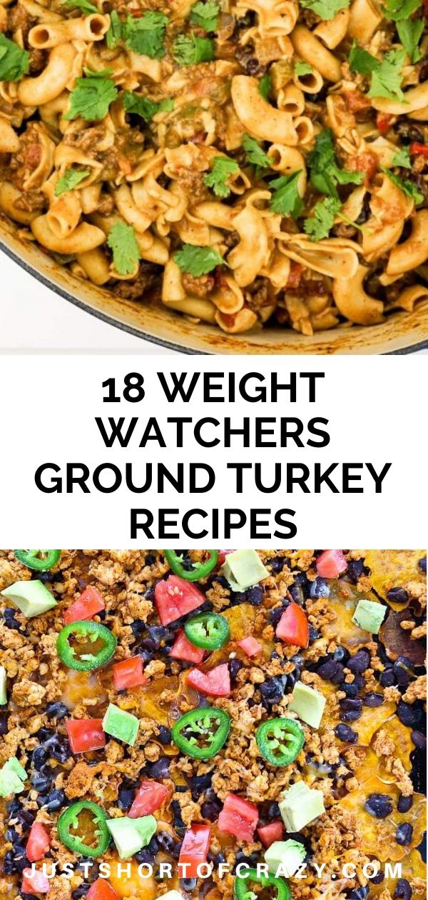 weight watchers ground turkey recipes