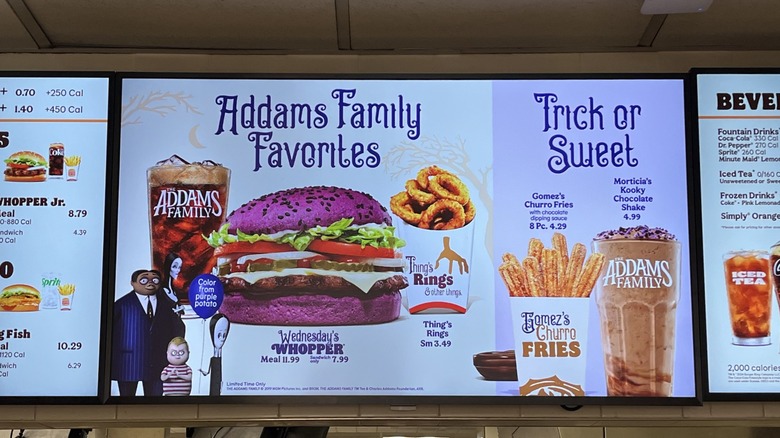 addams family meal price