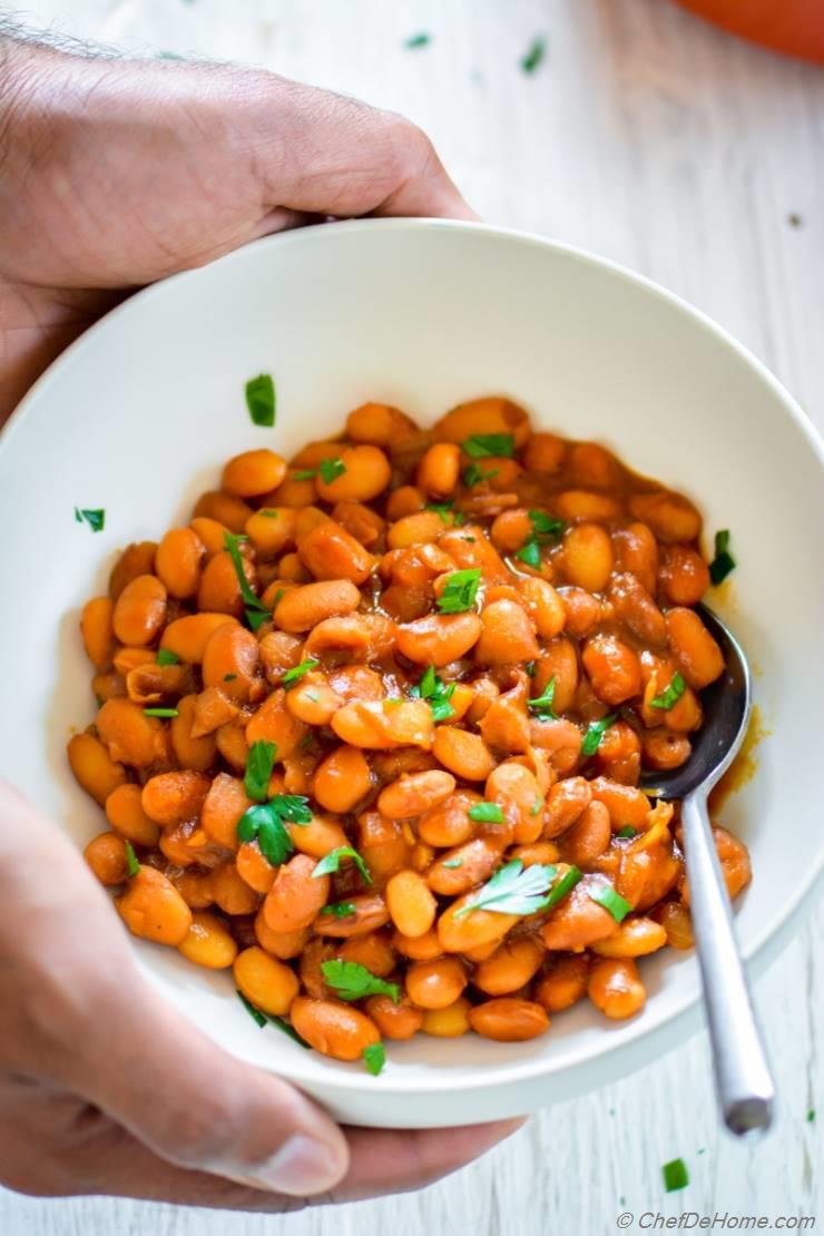 vegetarian baked beans recipe