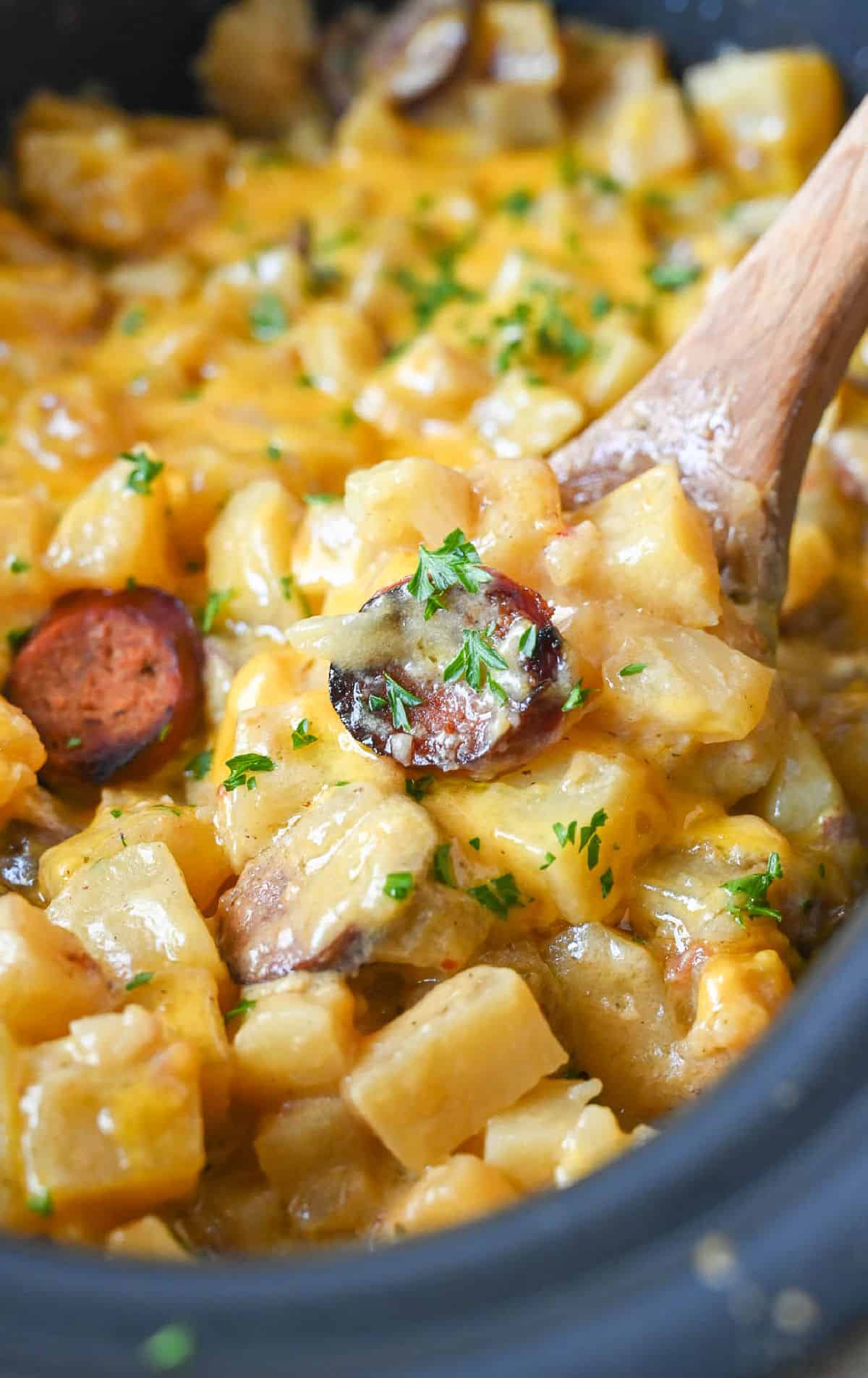 smoked sausage crockpot recipes