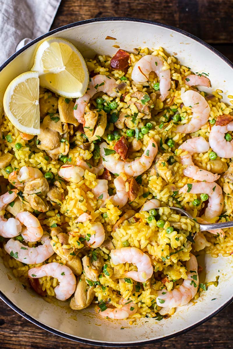 chicken and shrimp recipes with rice