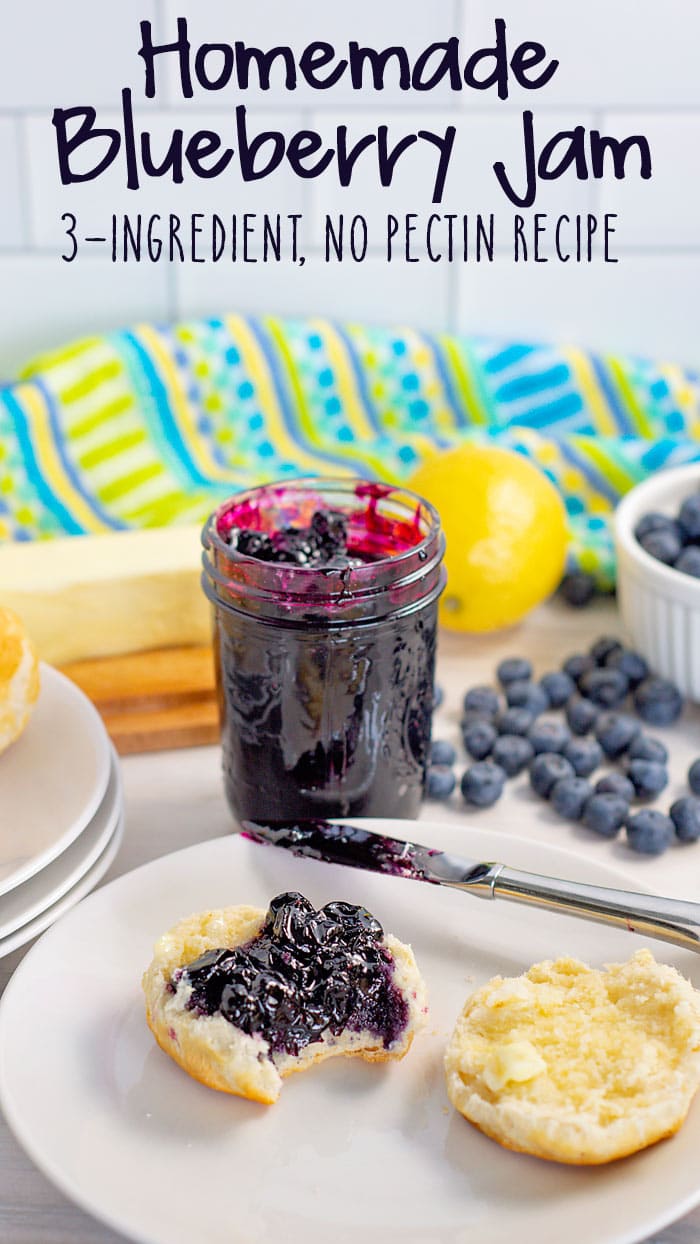 blueberry jam recipe without pectin