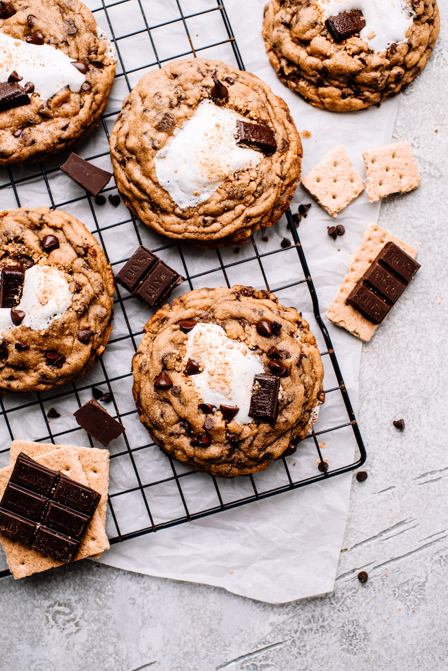 s'mores cookie recipes